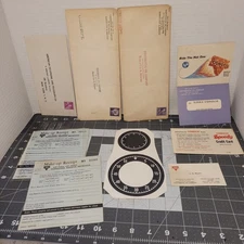 A1  Vintage Gas Oil Advertising Lot Conoco Continental Oil Co.-Kansas City, MO.