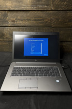 HP ZBook 17 G6 i7-9850H 256GB SSD 240GB SSD, 32GB RAM W10 NVIDIA RTX 4000