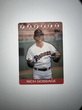 Rich “Goose” Gossage 1988 Tops 3D Baseball Stars Card