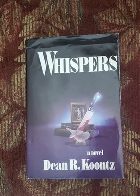 Vintage Whispers by Dean R. Koontz Hardcover Novel   Putnam 1980 Dust Jacket