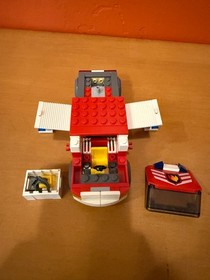 LEGO CITY: Fire Truck (7239) 100% Complete (missing some stickers & no box)