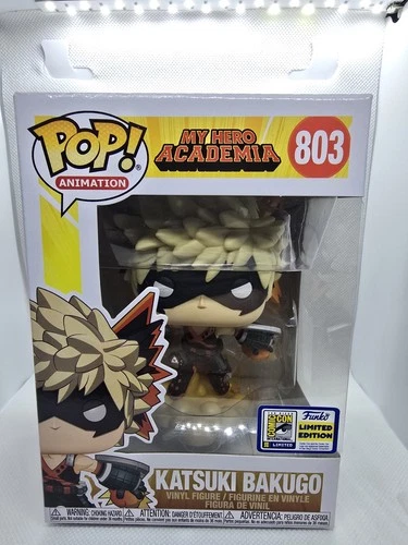 Funko Pop! My Hero Academia - Katsuki Bakugo #803 SDCC 2020 Official Con Sticker