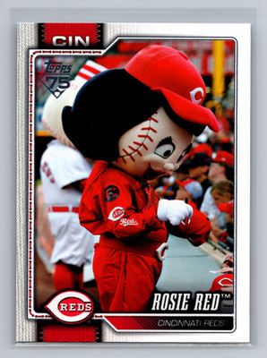 2026 Topps Celebration #M-6 Rosie Red Mascots
