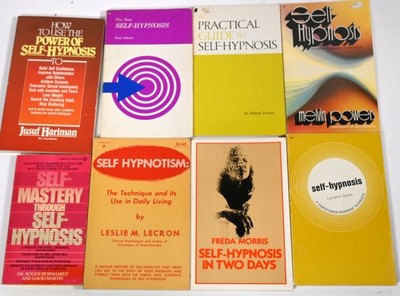 8 BOOKS ON SELF-HYPNOSIS Theory Technique Application MELVIN POWERS Hypnotism