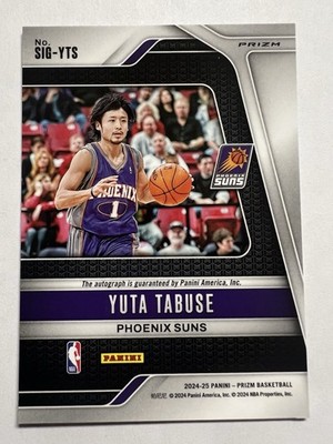 2024-25 Panini Prizm Yuta Tabuse Auto Dragon Year #SIG-YTS | eBay