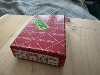 Starrett 567B V-Block Clamp, NEW