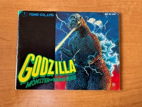 Godzilla Monster of Monsters Nintendo NES - PAL UKV Boxed Complete CIB