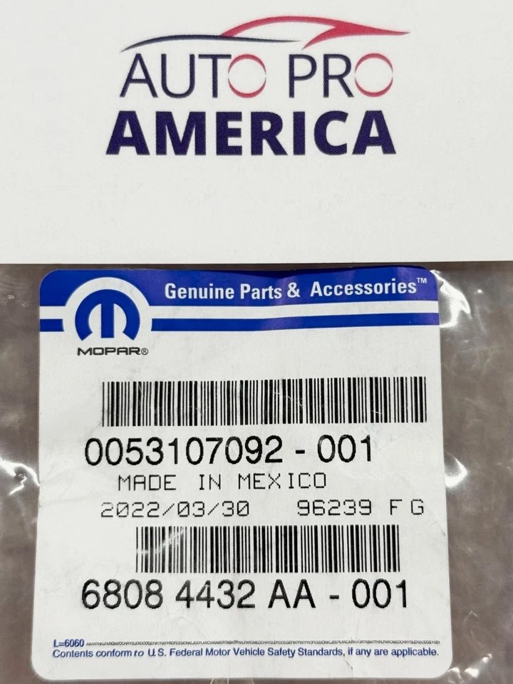 Organizador de red de maletero de carga para varios vehículos Jeep Dodge 2011-2025 MOPAR OEM Foto 3 de 3