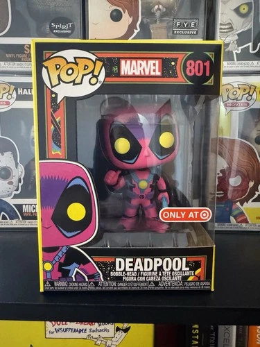 Funko POP! Marvel Deadpool Blacklight #801 Vinyl Figure