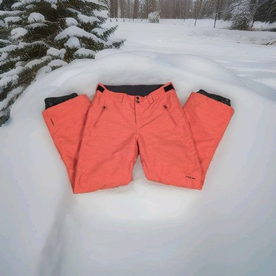 Liquid Snow 3 Zip Pocket Adjustable Waist Red Pants Men s L Snowboard Ski Vented