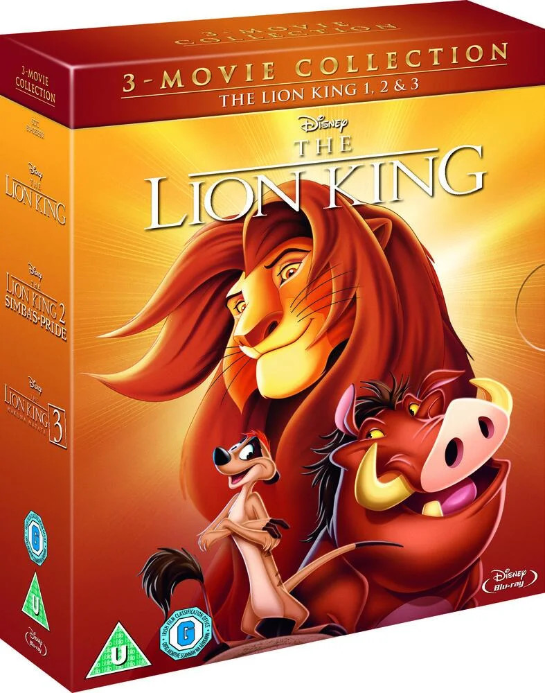 The Lion King Trilogy Blu-Ray