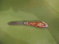 Jack Knife-2" Long x 1  1/2" blades Shaped Like A Fish-VERY GOOD-Take a L@@K