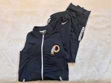 2016 Washington Redskins Nike Gameday Team Issued Full Zip Jacket and Pants GRV