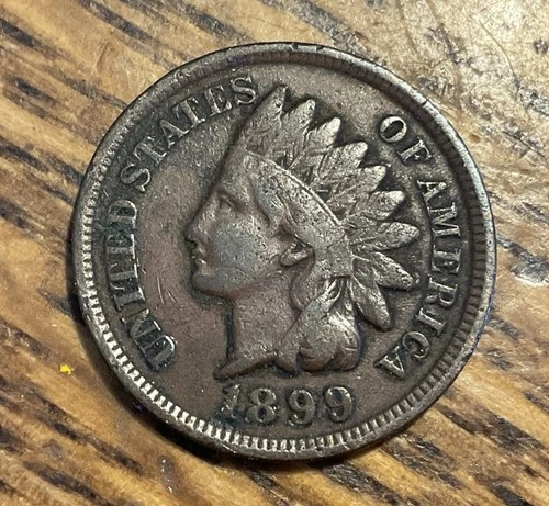 1899 Indian Head Penny Fine Plus #2