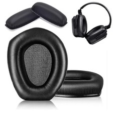Ersatz-Ohrpolster für Sennheiser HDR RS165 RS175 RS 185 RS 195 Kopfhörer Schwarz