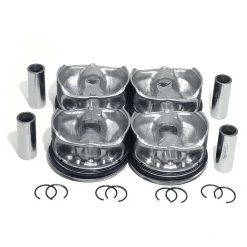 NAHLE Pistons Rings Set Φ83mm+0.5mm For Mercedes-Benz GLA200 B200 M270.910 1.6T — 第 3/3 张图片