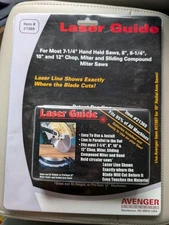 New AVENGER #21369  Laser Line Guide for Miter Saws
