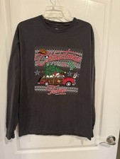 Bucees gray Christmas in Texas Long Sleeve T-shirt unisex adult medium buc-ee s