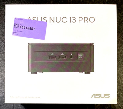 ASUS NUC 13 Pro NUC13ANH/NUC13ANK Windows 11 Pro 16/512 New in Box SEALED