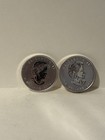 (Lot Of 2) 2014 1 oz Peregrine Falcon Brids of Prey Canada Silver 9999 Fine — photo 2