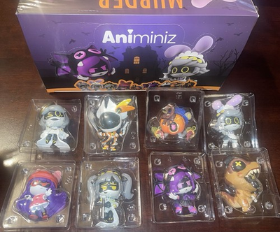 #ad NEW Murder Drones Midnight Mischief Animiniz Set of 8 $289.99