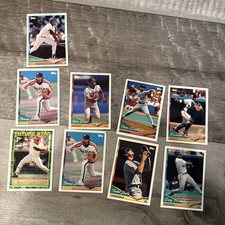 1994 Tops Cards 9 Greats Perfect Condition