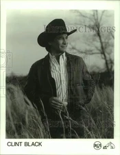Press Photo Clint Black, country musician - lrp00500