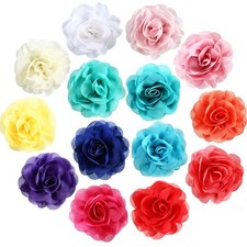 Leinuosen 14 Pcs Dog Flowers Collar Accessory Pet 1.97 Inch, Color Set 1