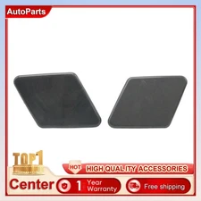 TWO Custom Front Bumper Headlight Washer Nozzle Cover Cap Fit For BMW 325i 2006