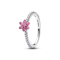 Pandora Ring Funkelnde Rosa Blume Sterling-Silber 194499C02 Gr. 54