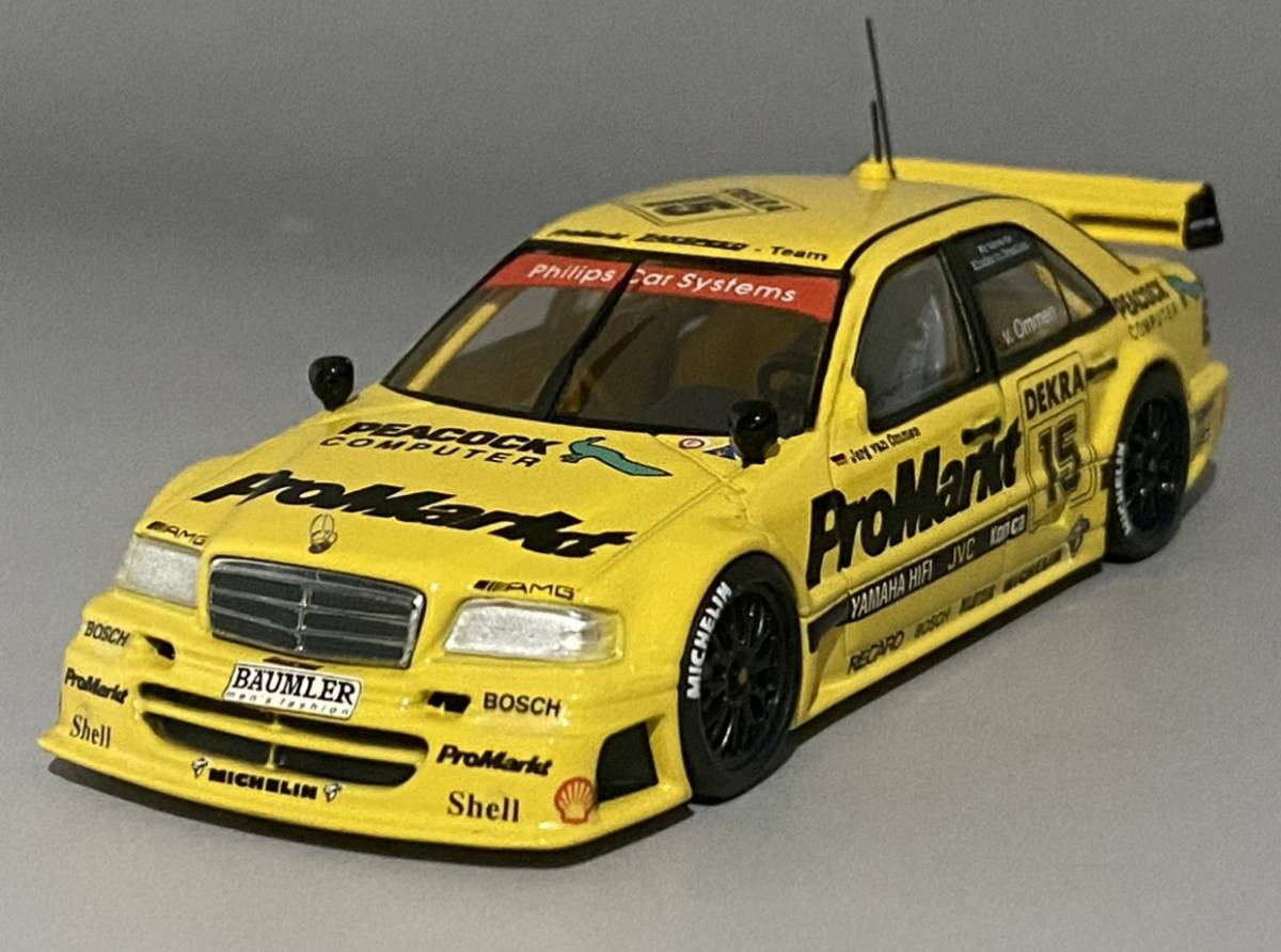 1/43 AMG Mercedes C-Klasse DTM 2台セット 1/43 AMG Mercedes C-Klasse DTM 2台セット