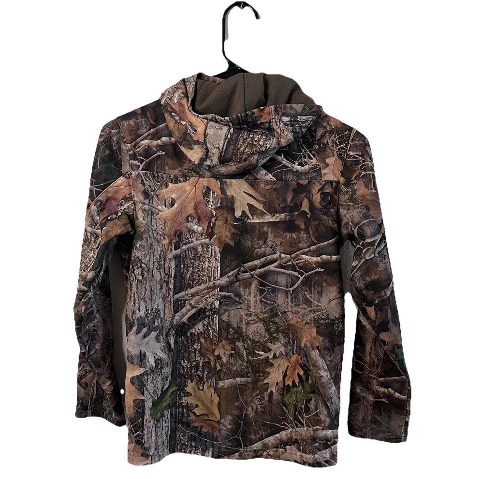 Chaqueta Red Head Juvenil Grande Camuflada Cremallera Peso Medio Polar Bajo Pro Juvenil Foto 2 de 4