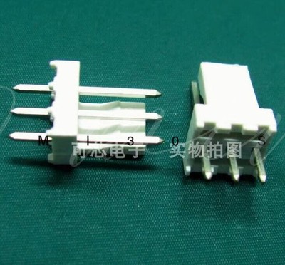QTY:50 MLSS100-3-D Pin Header Connector 2.54mm Pitch 3P Straight Pin Header *mq