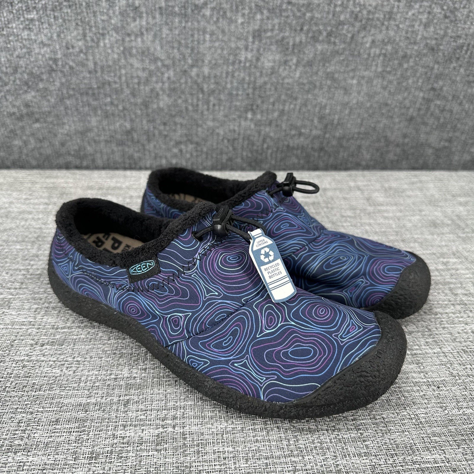Scarpe Keen donna taglia 7 5 EU 38 Howser lll slides nero blu atollo slip on