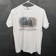 Vintage 90s Grand Canyon Graphic T-Shirt Men’s Medium Made In USA Nature