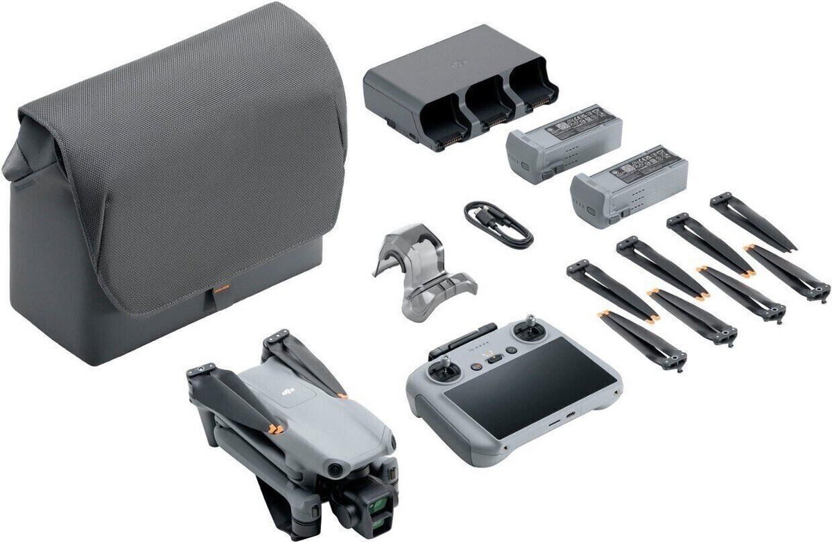 DJI Air 3 Fly More Combo Camera Drone (with RC 2 Remote) for
