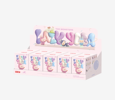 Pop Mart Labubu The Monsters Lazy Yoga Series Figures Sealed Toys