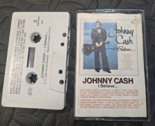 Johnny Cash : I Believe Cassette, Stereo Tape 1984 Country