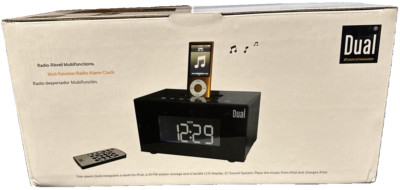 Dual Radio, Multifunktional, iPod Station, Wecker,