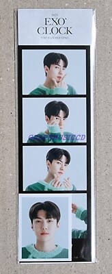 EXO 2023 FANMEETING EXO' CLOCK OFFICIAL MD GOODS 4 CUT + PHOTO SET EXO 2023 FANMEETING EXO' CLOCK OFFICIAL MD GOODS 4 CUT + PHOTO SET
