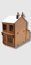 Terraced House Shop Scratch Aid 360 Kit Model Railway Kit 1/76 00 Gauge 4mm