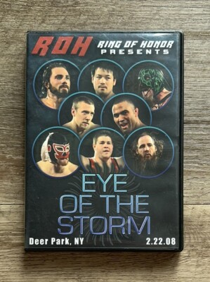 ROH Eye of the Storm 2008 Ring of Honor PPV DVD Sami Zayn Kevin Owens RARE OOP