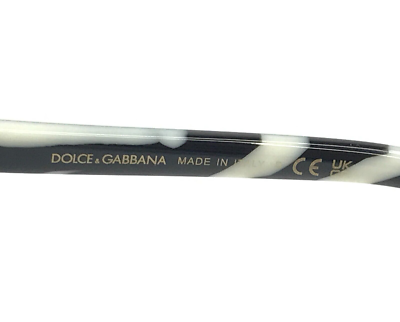 Dolce & Gabbana Sunglasses DG4384 3372/6G Black on Zebra  display picture 1