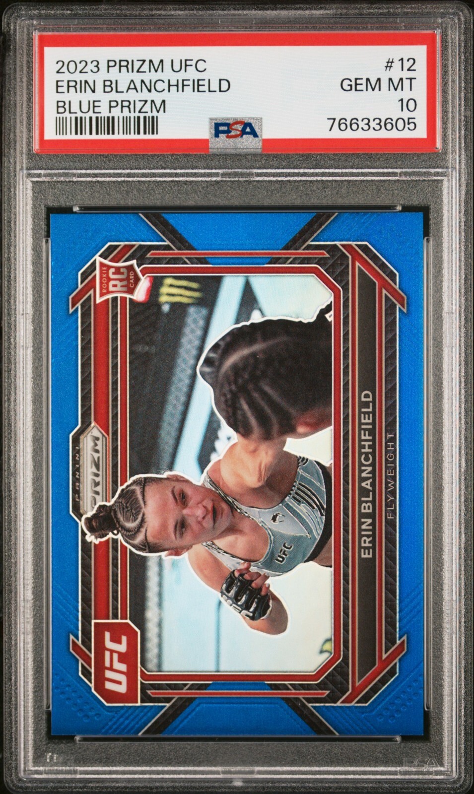 PSA 10 GM 2023 PANINI PRIZM BLUE #'D 26/175 ERIN BLANCHFIELD RC ROOKIE