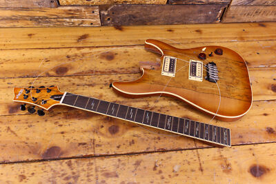 Schecter Guitar Research C-1 Exotic Spalted Maple 6-String Electric DAMAGED