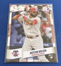 2024 Topps Big League #152 Weston Wilson RC Philadelphia Phillies