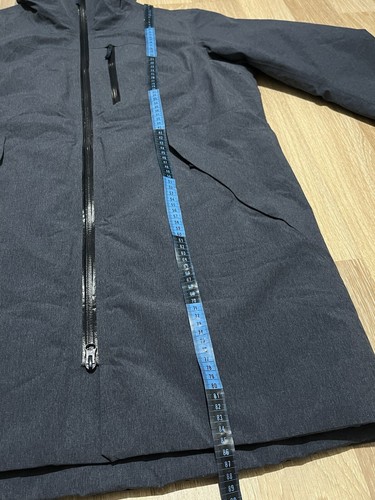 Arc’teryx Women’s M Sensa Parka Coat Gore-Tex Jacket Heather Navy Blue - Picture 22 of 23