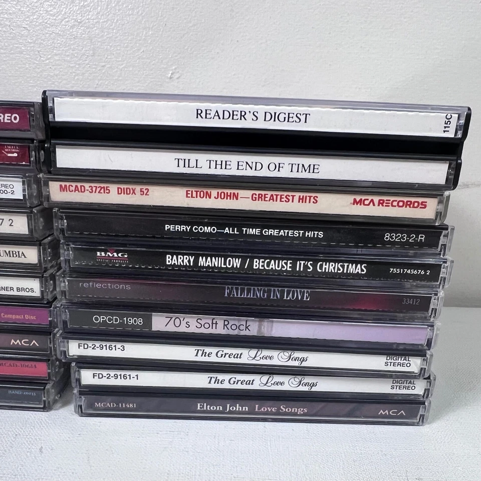 20+ Assorted Music CDs - Rock, Pop, Christmas, Elton John, Manilow classic - Image 2 of 4