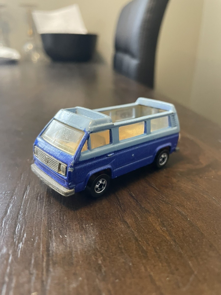 Vintage 1981 HOT WHEELS Sunagon VW Van Camper Blue (No Top