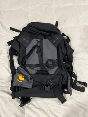 Vintage Unisex Clive Skater Backpack Black and Grey | eBay